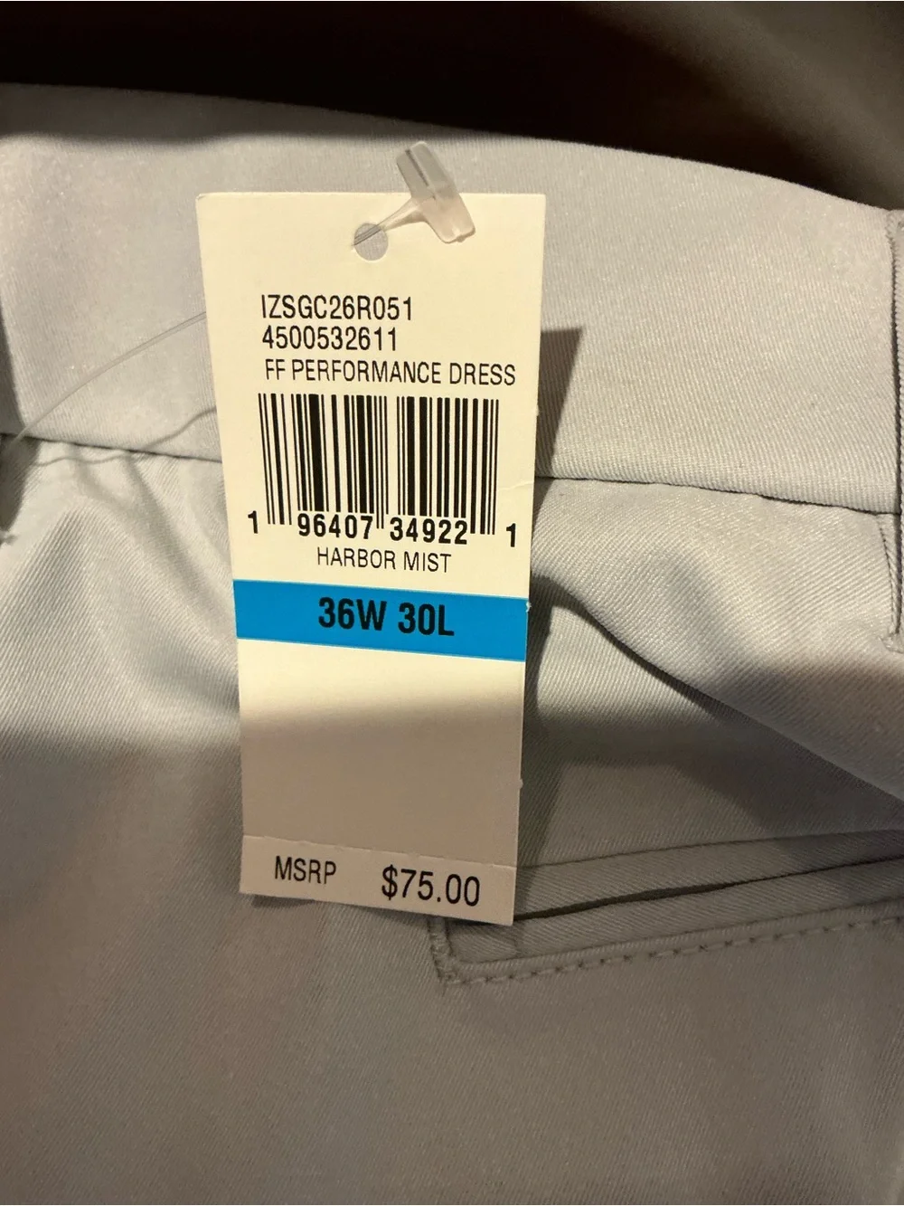 Izod Light Tab Men’s Performance Dress Chinos